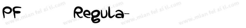 PF斗鱼追光体 Regula字体转换